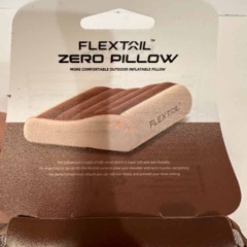 Flextail Zero Pillow Camping Air Pillow. New With TAGS.